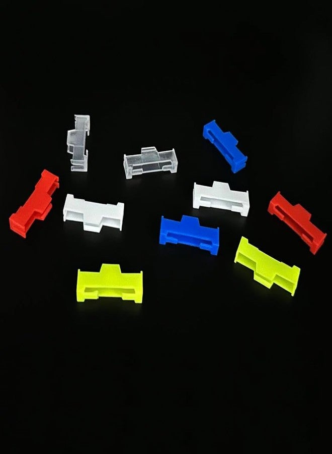 URIMPAVIDO 20PCS Servo Cable Clip Lock Servo Extension Cable Connector Clip Lead Wire Lock for RC Airplane Car Boat RC Toy DIY Model Part (Transparent) - Image 2
